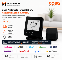 Cosa Akıllı Oda Termostatı V5 Kablosuz Kombi Kontrolü