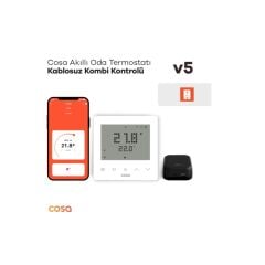 Cosa Akıllı Oda Termostatı Kablosuz Kombi Kontrolü v5