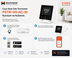 Cosa Akıllı Oda Termostatı Klima Kontrolü v5